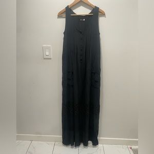 Jhony was biya  silk ruffle maxi dress